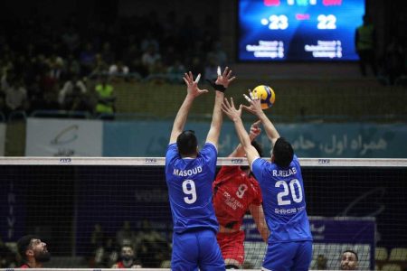 لیگ برتر والیبال| فولاد برنده فینال رفت نفسگیر  عکس سیرجانی ها رو جام افتاد