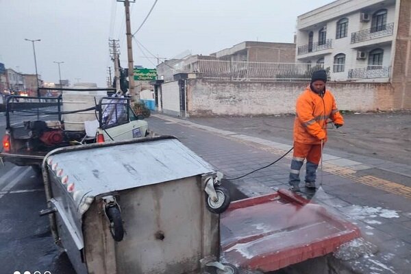 آغاز دور جدید طرح ویژه شست‌وشوی معابر مناطق ۲۲ گانه تهران - خبرگزاری مهر | اخبار ایران و جهان