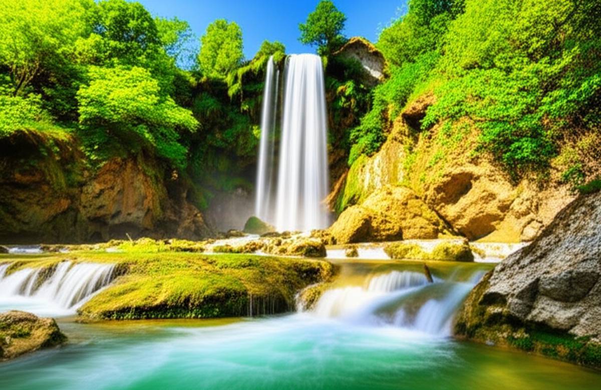 بهترین فصل سفر به آبشار آتش لردگان