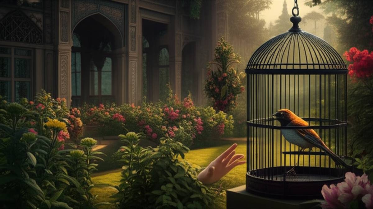 خلاصه کامل کتاب پرنده ی گرفتار و باغبان طمع کار | جعفر ابراهیمی