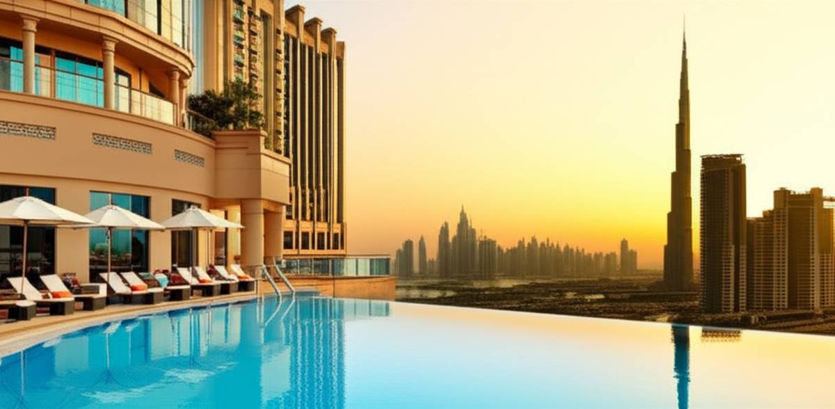 لیست بهترین هتل های ۴ ستاره دبی + راهنمای انتخاب و رزرو