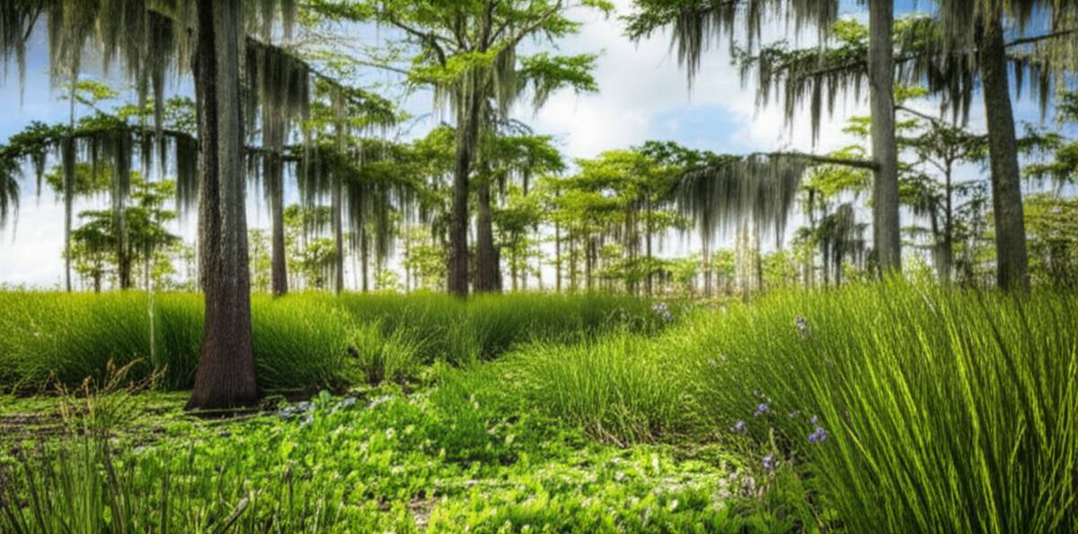 پوشش گیاهی باتلاق های لوئیزیانا | راهنمای جامع