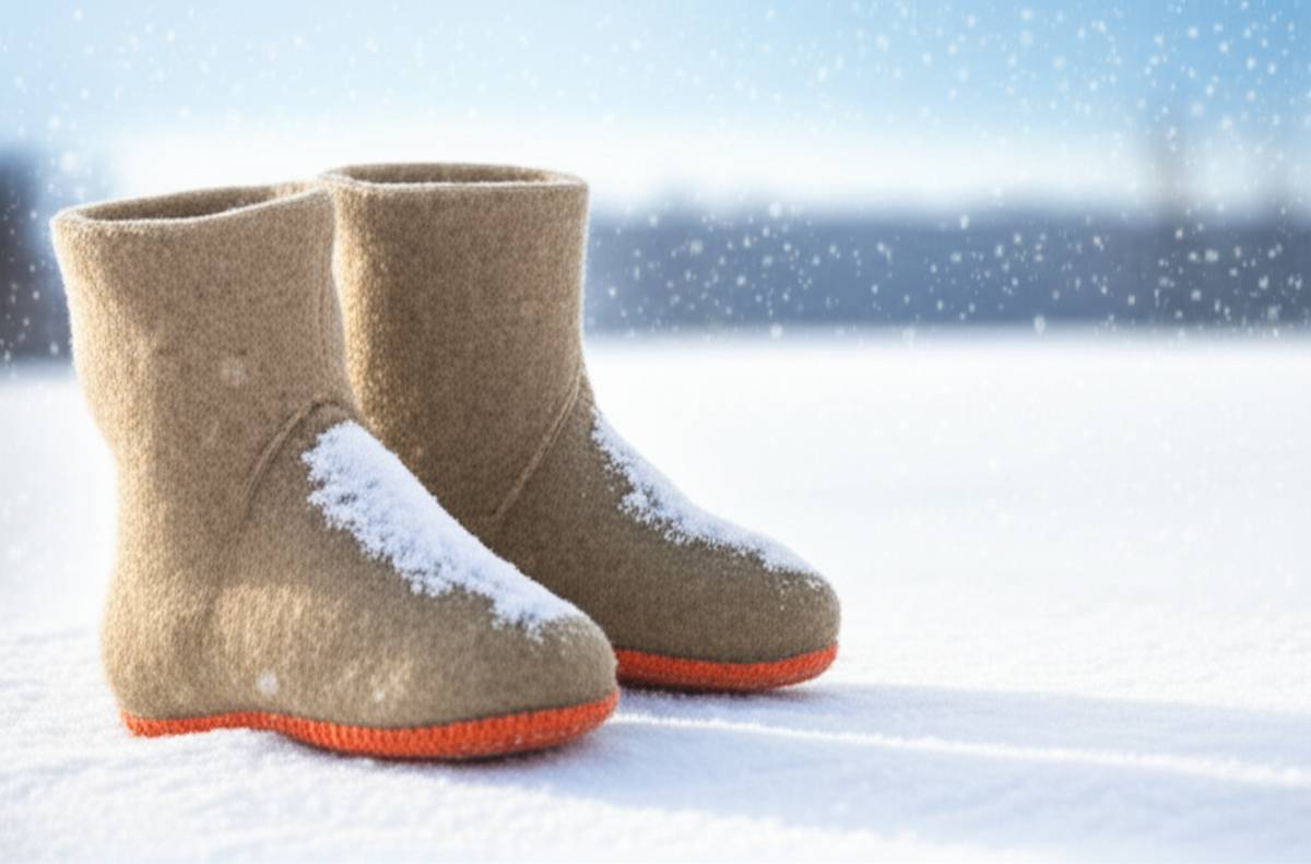 خرید پوتین Valenki اصل | پوتین های سنتی و گرم روسی