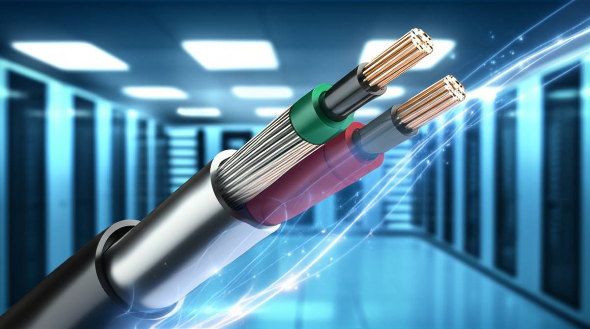 کابل شیلددار ۴ رشته افشان: بهترین انتخاب برای انتقال سیگنال های کنترلی