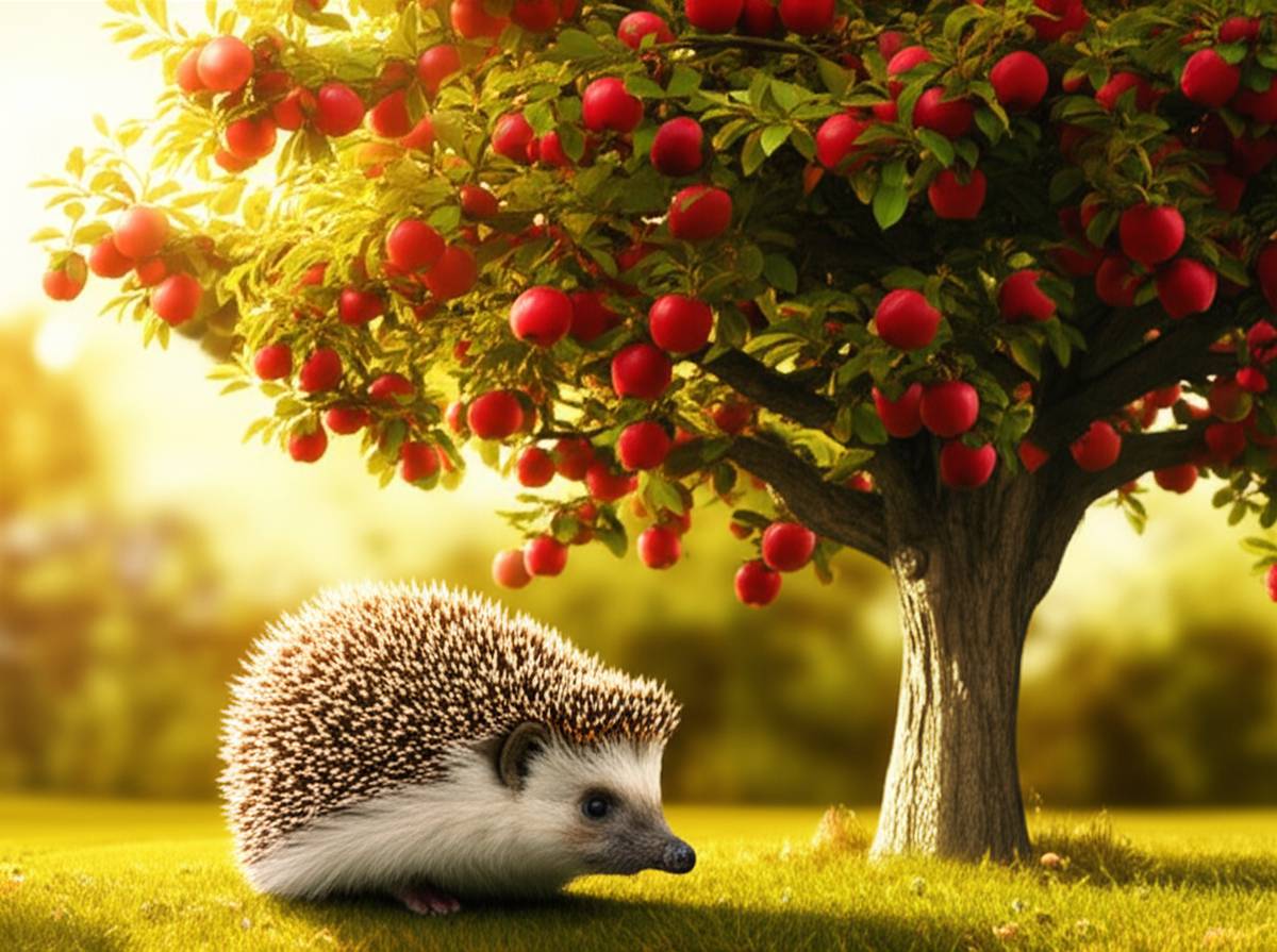 خلاصه کتاب جوجه تیغی و درخت سیب | نکات مهم (فاطمه سرمشقی)