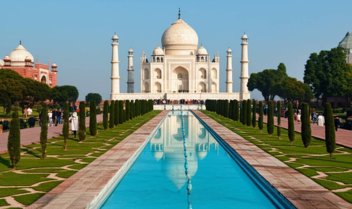 تاج محل در آگرا: راهنمای کامل بازدید و حقایق شگفت انگیز