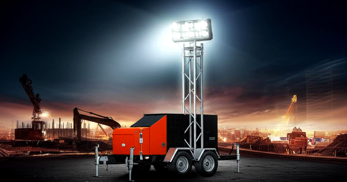 برج نوری قابل حمل؛ کاربردها و مزایا