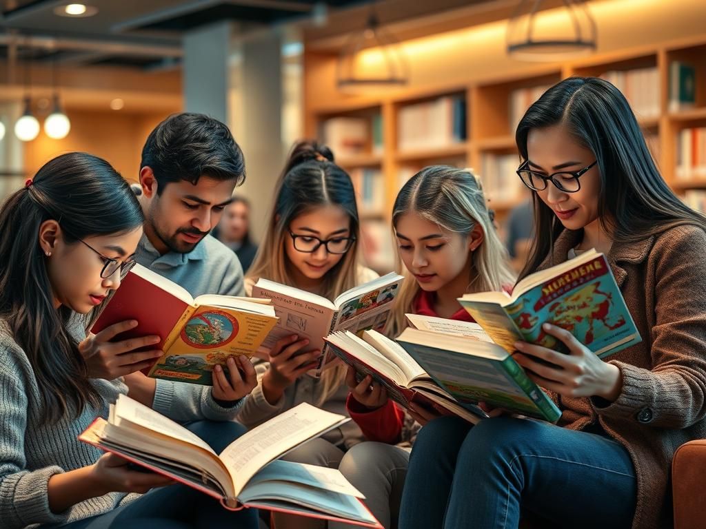 نقش مراکز فرهنگی در ترویج عادت کتابخوانی به زبان دوم