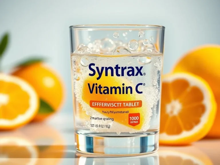 نقد و بررسی قرص جوشان ویتامین سی 1000mg سنتکس