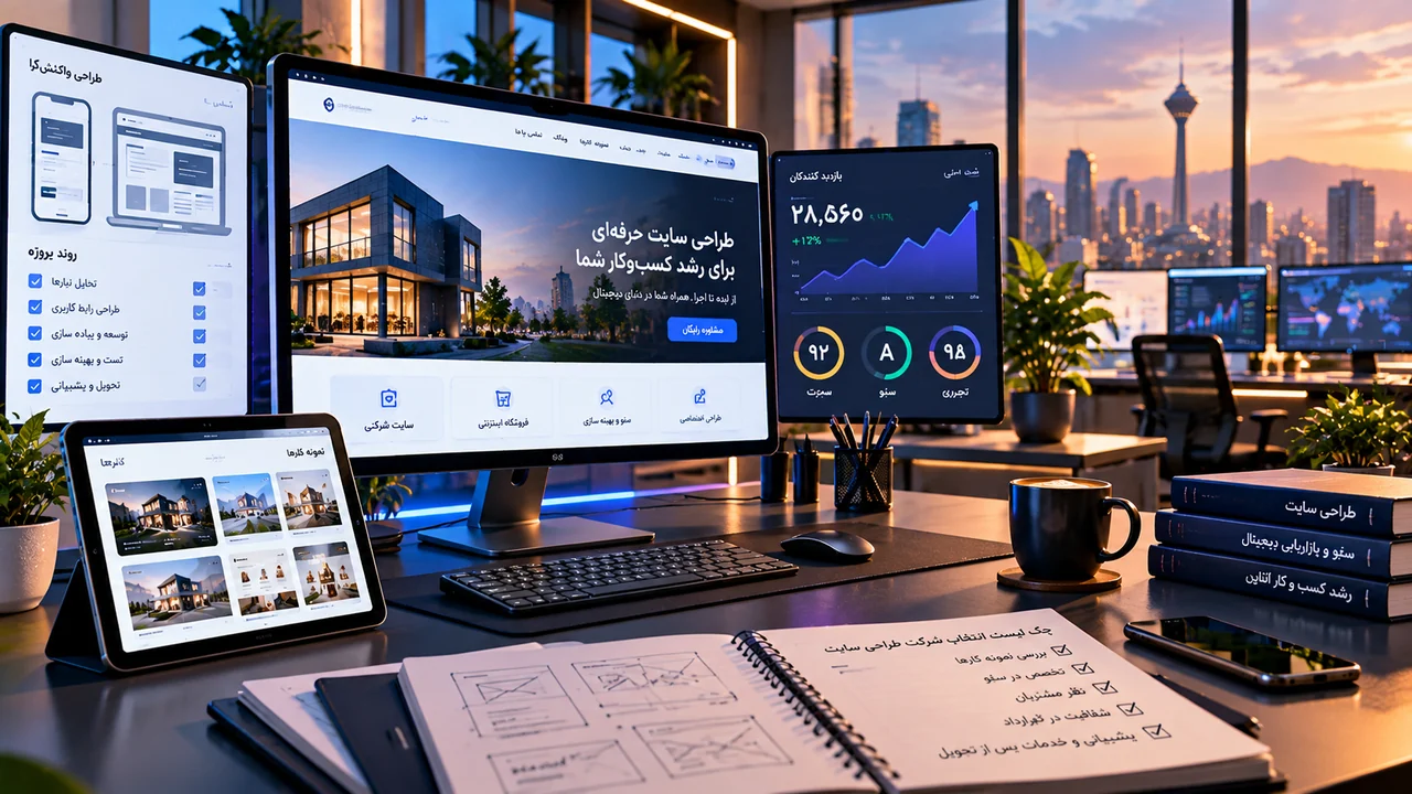 بهترین شرکت طراحی سایت در تهران را چگونه انتخاب کنیم؟ ۱۰ معیار مهم